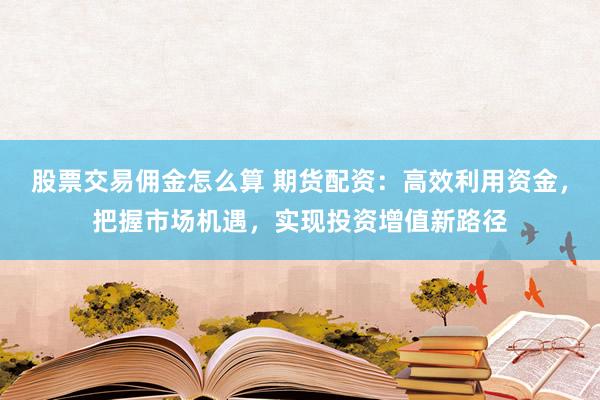 股票交易佣金怎么算 期货配资：高效利用资金，把握市场机遇，实现投资增值新路径
