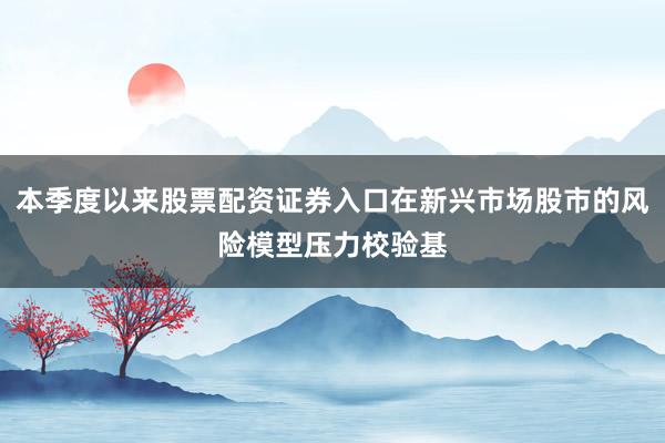 本季度以来股票配资证券入口在新兴市场股市的风险模型压力校验基